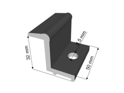 Obrázek Příchytka Solar - Z32mm černá DOPRODEJ