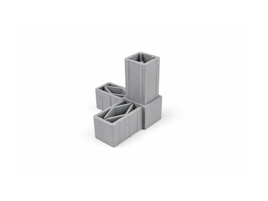 Obrázek Plast. spojka pro J30x30x2  3D šedá