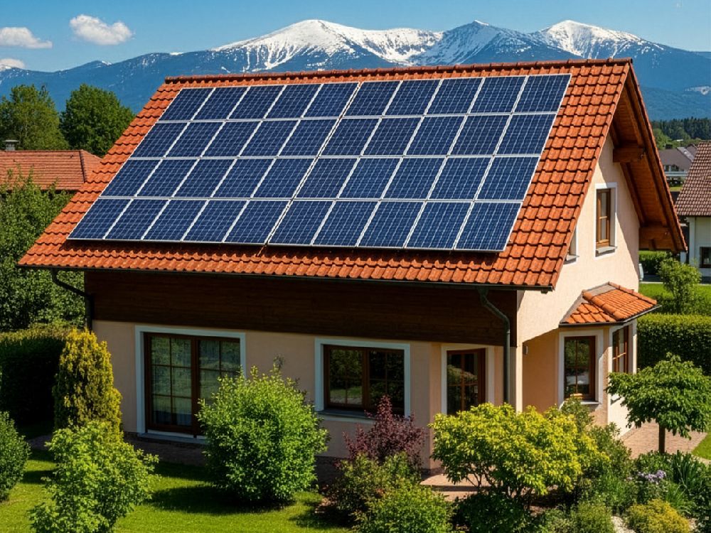 Hliníkové profily a úchyty pro fotovoltaické konstrukce